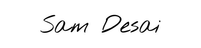 Sam Desai Signature