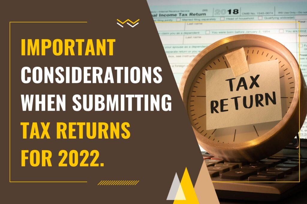 Tax Returns For 2022
