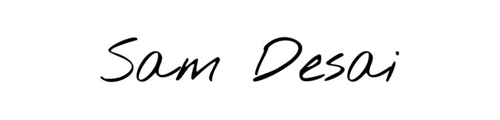Sam Desai Signature